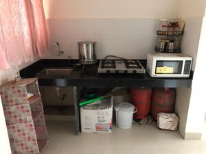 Kitchen in 2 BHK Apartment at Raheja Vistas Phase 3, Mohammadwadi – for Rent