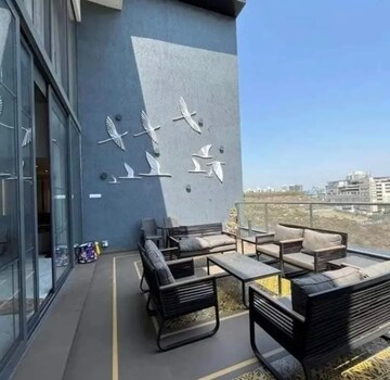 Balcony in 4 BHK Penthouse at Marvel Sangria, Mohammadwadi – for Sale