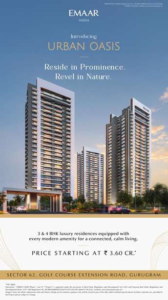 3 BHK Apartment For Resale in Golf Course Extension Gurgaon  5749348