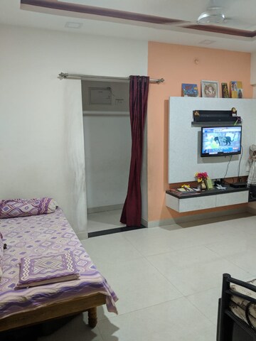 Bedroom in 1 BHK Apartment at Ganesh Graceland, Ambegaon Budruk – for Rent