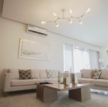 Living Room in 2 BHK Apartment at Godrej Aria, Sector 79 – for Sale