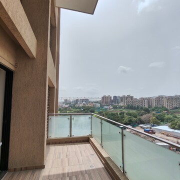 Balcony in 3 BHK Apartment at Goel Ganga Florentina, Nibm Annexe – for Rent