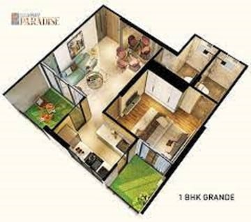 2 BHK Apartment For Resale in Raghav Paradise Borivali East Mumbai  5770894