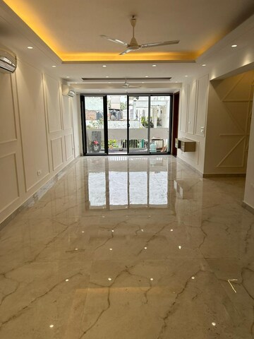 Building Lobby in 3 BHK Apartment at East Of Kailash – for Rent