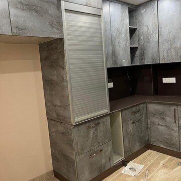 Kitchen in 3 BHK Builder Floor at Sushant Lok I – for Rent