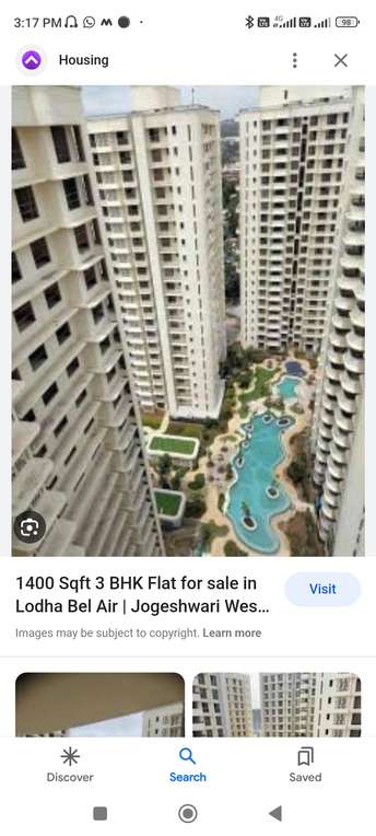 2.5 BHK Apartment For Resale in Lodha Bel Air Jogeshwari West Mumbai 5788786