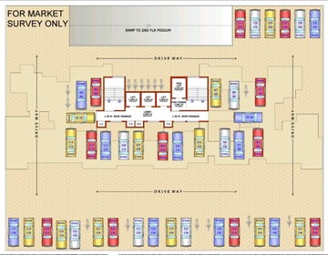 Floor Plan in 1 BHK Builder Floor at Siddharth Geetanjali Belleza, Taloja – for Sale