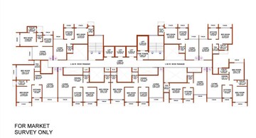 Floor Plan in 1 BHK Builder Floor at Siddharth Geetanjali Belleza, Taloja – for Sale