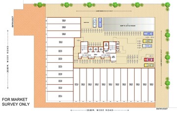 Floor Plan in 1 BHK Builder Floor at Siddharth Geetanjali Belleza, Taloja – for Sale