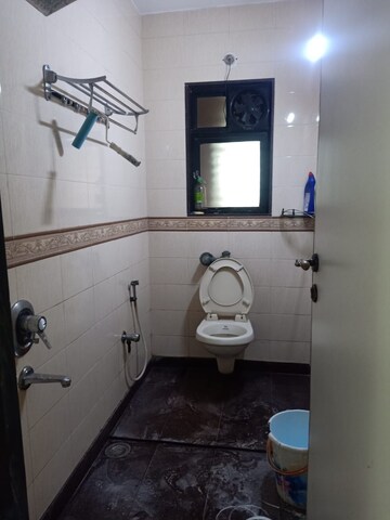 Bathroom in 2 BHK Apartment at Samartha Deep, Andheri West – for Rent