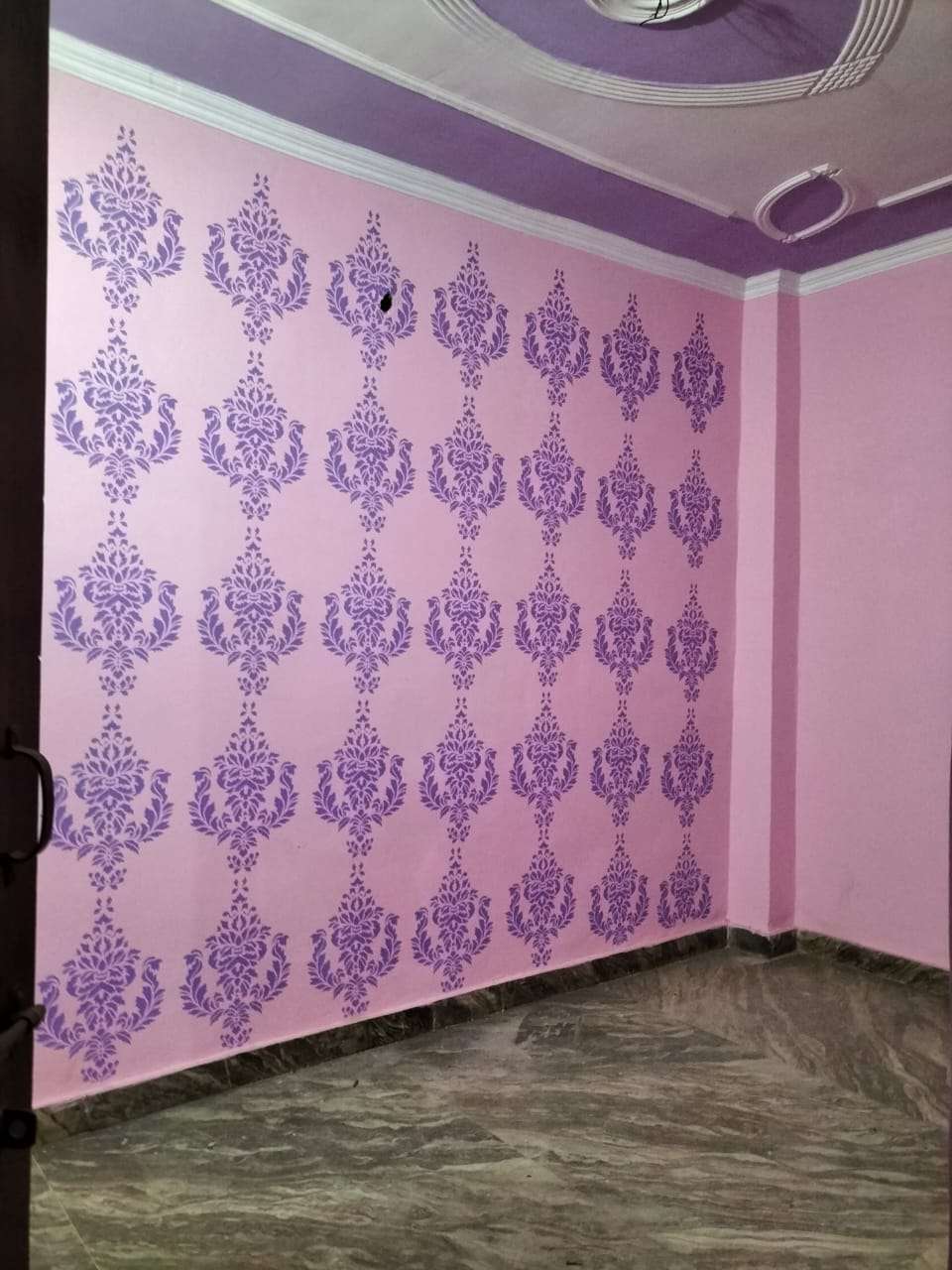 Royal Pattern Non-Woven Wall Covering Wallpaper in gurgaon, For Home