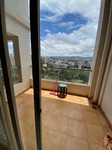 Balcony in 2 BHK Apartment at Ravinanda Sky Twins, Kondhwa – for Rent