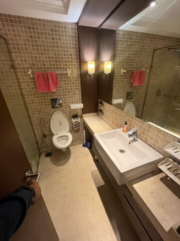 Bathroom in 2 BHK Builder Floor at Janakpuri – for Rent