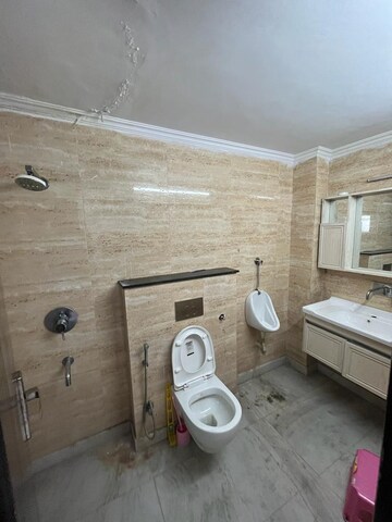 Bathroom in 1 RK Builder Floor at Janakpuri – for Rent