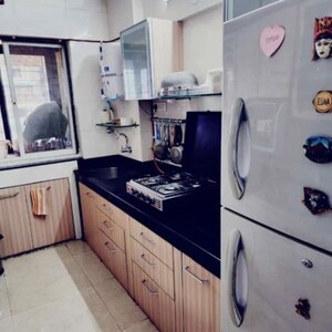 Kitchen in 3 BHK Apartment at Raheja Gardens, Wanwadi – for Sale