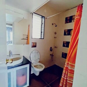 Bathroom in 3 BHK Apartment at Raheja Gardens, Wanwadi – for Sale