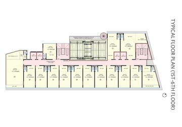 Floor Plan in  Office Space at Vijayalaxmi 93 Palladian, Andheri East – for Sale
