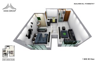 1 BHK Apartment For Resale in Mass Ionics Andheri West Mumbai  5796562