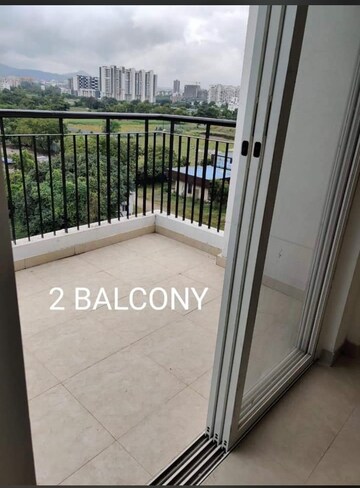 Balcony in 2.5 BHK Penthouse at Nibm Annexe – for Sale