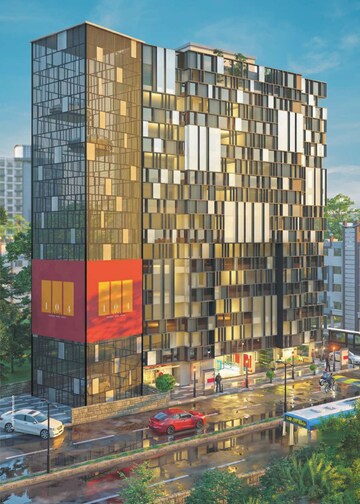  Office Space – Exterior View View at Quba 104 East, Malad East - for Sale