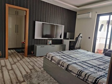 Bedroom in 3 BHK Builder Floor at Ansal Sushant Lok I, Sector 43 – for Rent