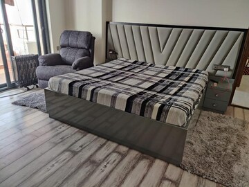 Bedroom in 3 BHK Builder Floor at Ansal Sushant Lok I, Sector 43 – for Rent