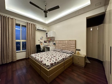 Bedroom in 3 BHK Builder Floor at Ansal Sushant Lok I, Sector 43 – for Rent