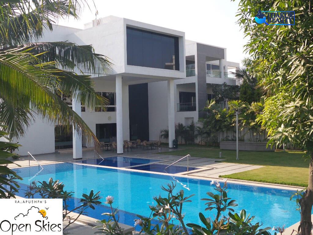 Rental 4 Bedroom 5000 Sq.Ft. Villa in Rajapushpa Open Skies, Kokapet Hyderabad 5838656