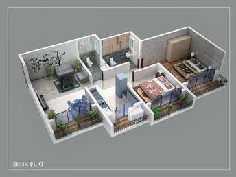 2 BHK Apartment For Resale in MM Hayaat Reliable Vasai East Mumbai 5855510