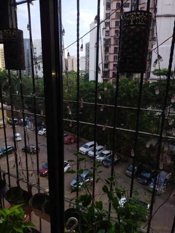 Balcony in 3 BHK Apartment at Ajmera Beverly Hills and Royal Empire, Andheri West – for Rent