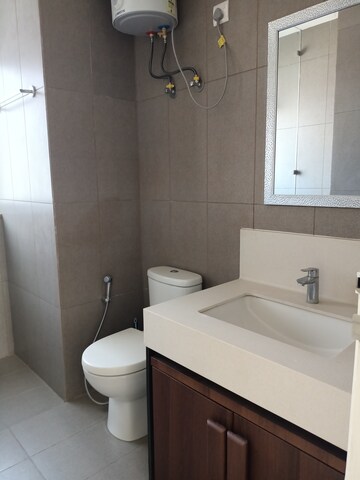 Bathroom in 3 BHK Apartment at Ireo Skyon, Sector 60 – for Rent