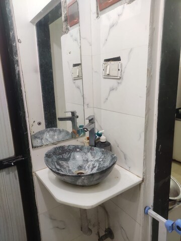 Bathroom in 1 BHK Apartment at Ekram Heritage, Kharghar Sector 35e – for Rent