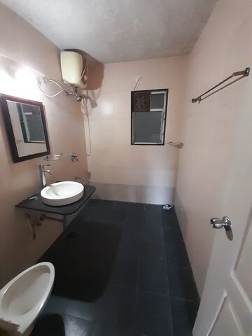Bathroom in 2 BHK Apartment at Bramha Avenue, Kondhwa – for Rent