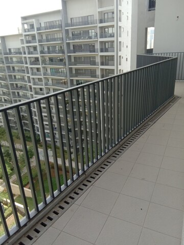 Balcony in 3 BHK Apartment at Ireo Skyon, Sector 60 – for Rent