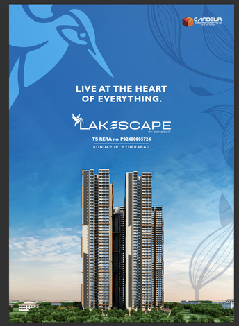 3 BHK Apartment For Resale in Candeur Lakescape Serilingampally Hyderabad 5869492
