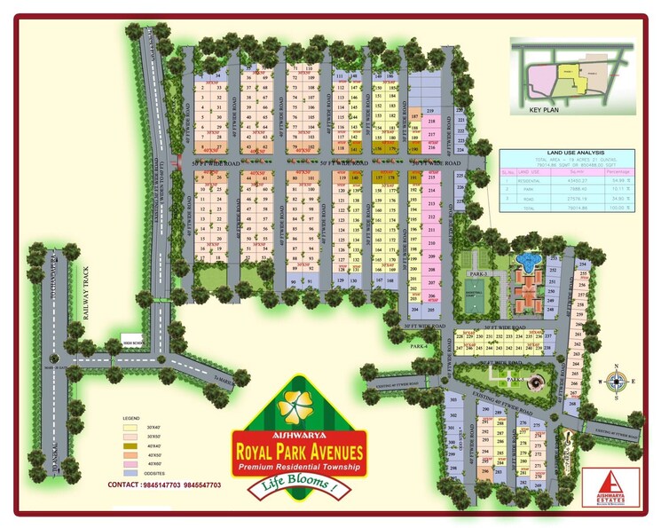 Resale 1500 Sq.Yd. Plot in Aishwarya Royal Park Avenues Phase I ...