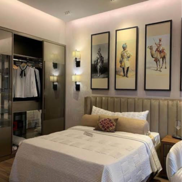 Bedroom in 2 BHK Apartment at Emaar Digi Homes, Sector 62 – for Rent