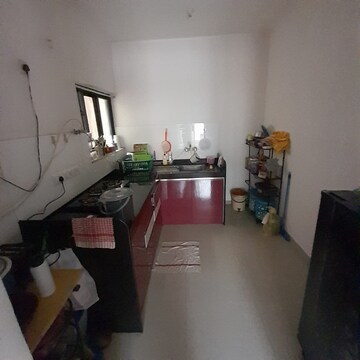 Kitchen in 2 BHK Apartment at Dorabjee Paradise Building A&B Condominium, Mohammadwadi – for Rent