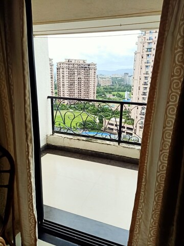 Balcony in 2 BHK Apartment at Raheja Vistas Phase 1, Mohammadwadi – for Rent