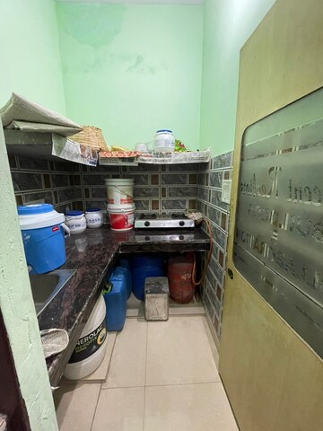Kitchen in 1 BHK Builder Floor at Dwarka Mor – for Rent
