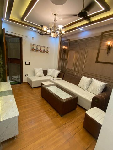 Living Room in 3 BHK Builder Floor at Dwarka Mor – for Sale