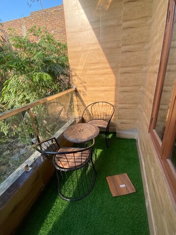 Balcony in 3 BHK Builder Floor at Dwarka Mor – for Sale