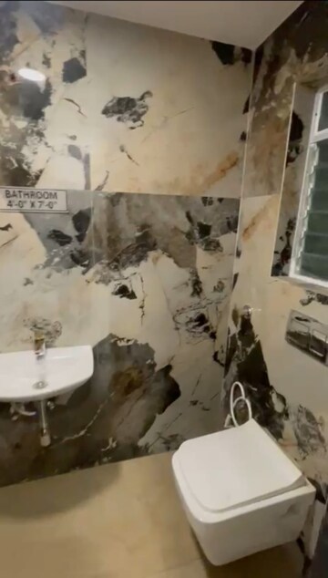 Bathroom in 2 BHK Apartment at Pramanik Walchand Paradise, Mira Road – for Sale