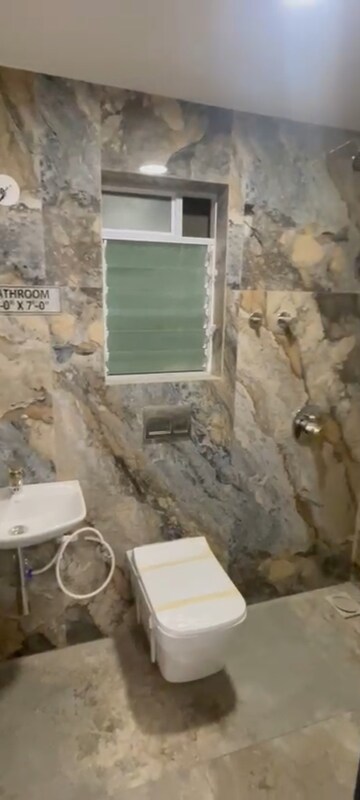 Bathroom in 1 BHK Apartment at Pramanik Walchand Paradise, Mira Road – for Sale