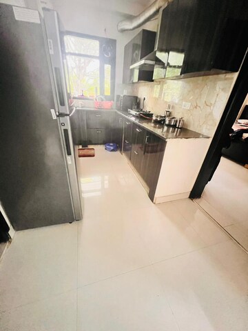 Kitchen in 2 BHK Builder Floor at Ansal Sushant Lok I, Sector 43 – for Rent