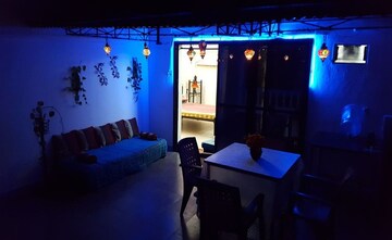 Living Room in Studio Apartment at Arpora – for Sale
