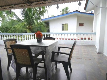 Terrace in Studio Apartment at Arpora – for Sale