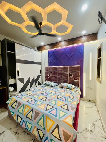 Bedroom in 3 BHK Builder Floor at Dwarka Mor – for Sale