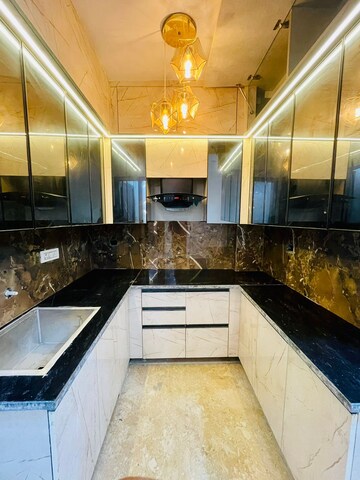 Kitchen in 3 BHK Builder Floor at Dwarka Mor – for Sale