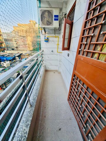 Balcony in 2 BHK Builder Floor at Dwarka Mor – for Rent